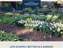 Tablet Screenshot of gamblegarden.org